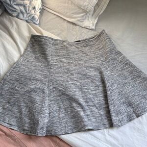 GAP Heather Gray Skater Skirt